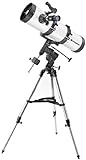 Bresser Optics 130/650 EQ3 Reflector 195x Negro, Blanco - Telescopio...